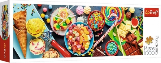 Panoramatické puzzle Sladké potešenie 1000 dielikov