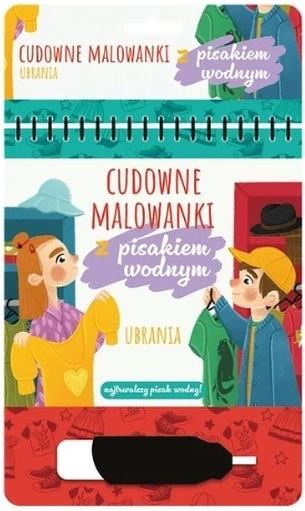 Zázračné omaľovánky s vodným fixom – oblečenie
