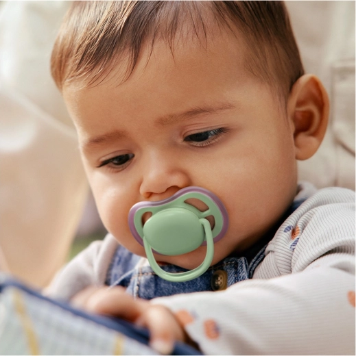 Ortodontická silikónová savička