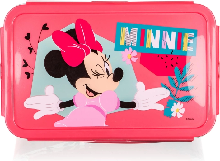 Desiatový box MINNIE 1,19 l s klipovým uzáverom