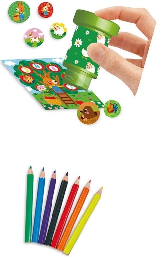 Zábavné pečiatkovanie pre malých tvorcov