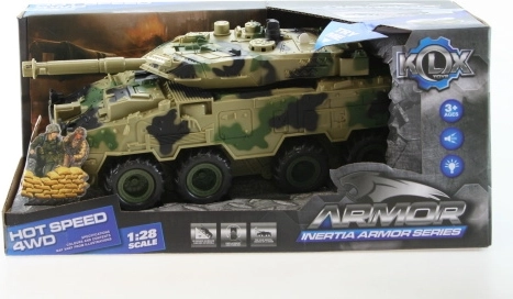 Tank na batérie - svetlý maskáč