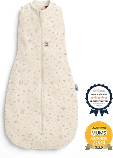 ErgoPouch zavinovačka a spací vak 2v1 Cocoon Lullaby 0,2 TOG, 3 – 6 mesiacov