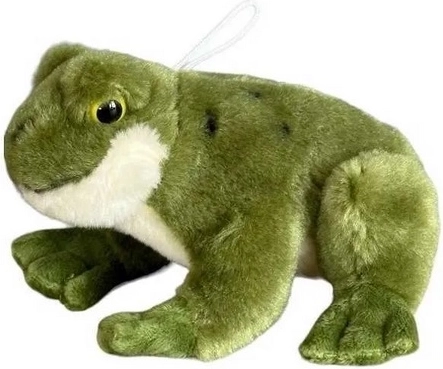 Plyšová žaba Ziki 14 cm