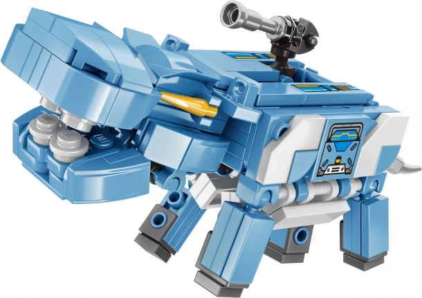 Qman Crystal Hippo – robotický hroch stavebnica