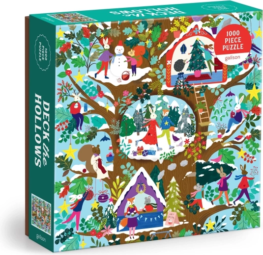 Galison puzzle Výzdoba stromu 1000 dielikov