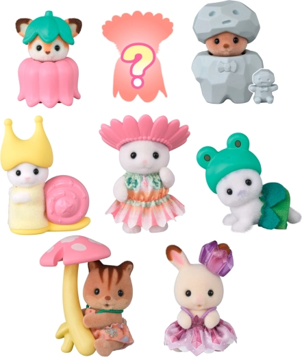 Sylvanian Families bábätká zvieratká v kostýmoch lesných víl – assort