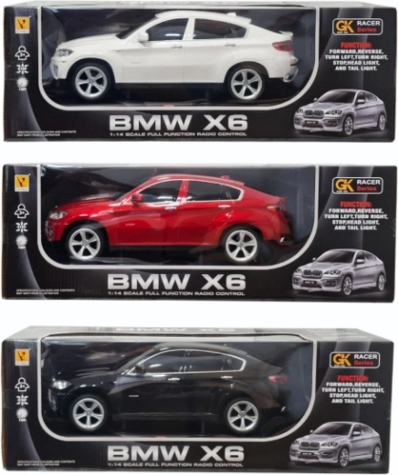 Diaľkovo ovládané auto BMW X6 1:14 – 1 kus