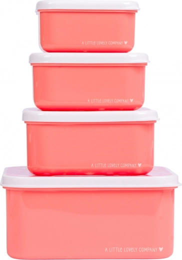 Sada štyroch desiatových krabičiek A Little Lovely Company – Zábava