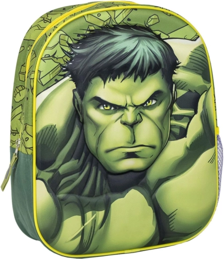 3D detský batoh Marvel Avengers Hulk