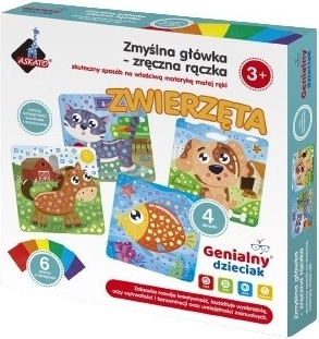 Vykrajovací Sada Geniálne Dieťa Šikovná Ruka - Zvieratá