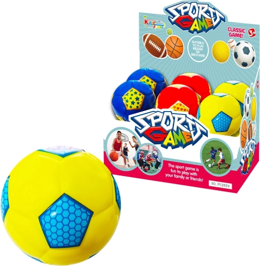 Loptička futbal 12,5 cm (mäkká PU pena) SPARKYS