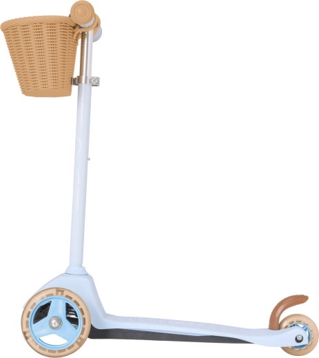 Stabilná trojkolesová konštrukcia pre prvé jazdy