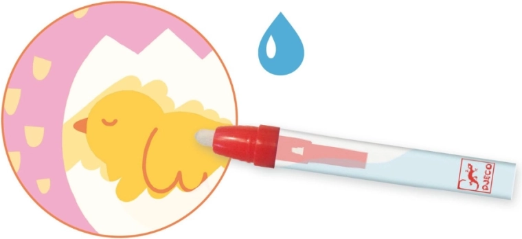 Kúzlo farieb na vodný dotyk