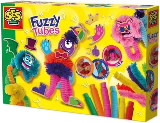 SES Fuzzy Tubes kreatívna sada