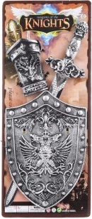 Detský plastový meč so štítom a chráničom