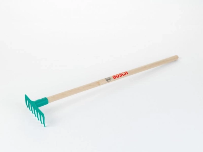 Detské hrable Bosch s drevenou násadou