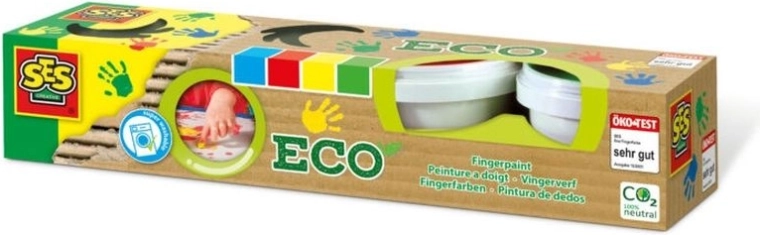 SES Eco prstové farby 4 farby