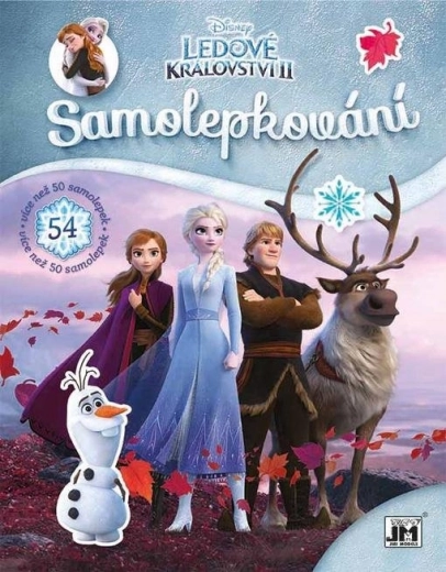 Samolepková Kniha Frozen