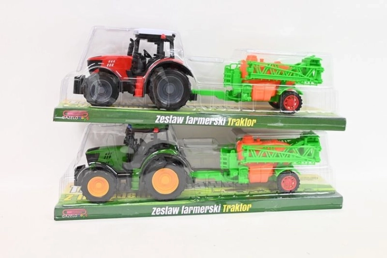 Traktor s poľnohospodárskym strojom