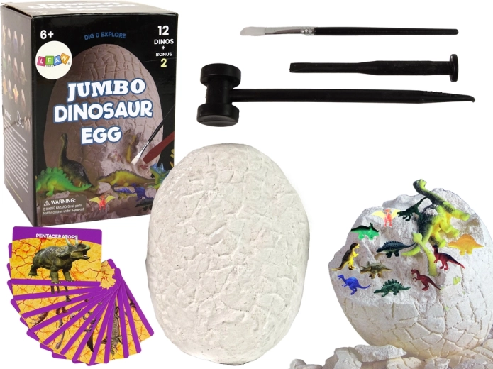 Obrie dinosauřie vajce - Sada pre paleontológov