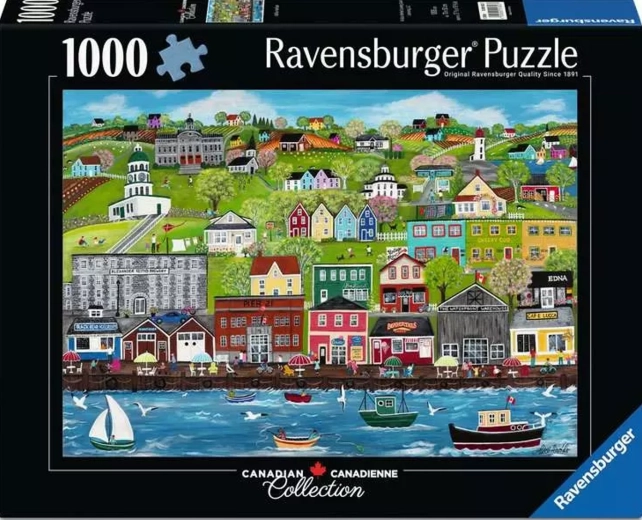 Ravensburger puzzle Canadian Collection: Halifax Harbour 1000 dielikov