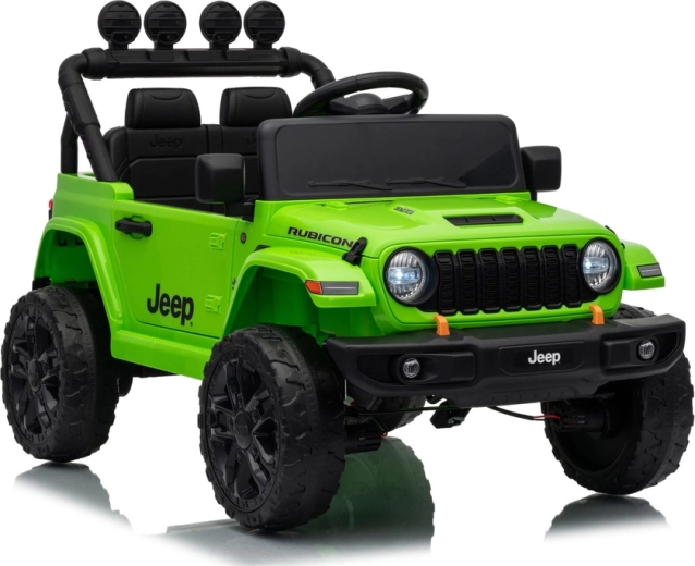 Elektrické autíčko Jeep Rubicon 24 V zelené