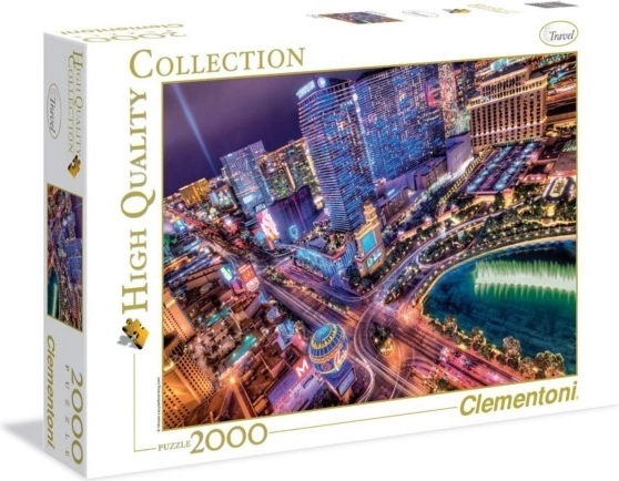Puzzle Clementoni 2000 dielikov – Las Vegas