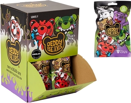 Deddy Bears Roblox plyšový prívesok na kľúče séria 5 (blind bag)