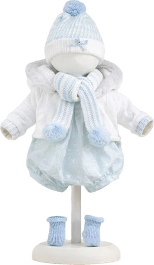 Llorens zimný oblečok pre bábiku 38 cm