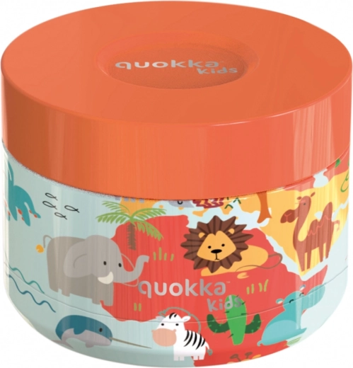 Nerezová termo nádoba na jedlo Quokka Whim Map of Life 360 ml