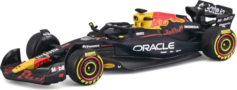 Model Formule 1 Bburago Oracle Red Bull Racing RB21 2025 Max Verstappen 1:64