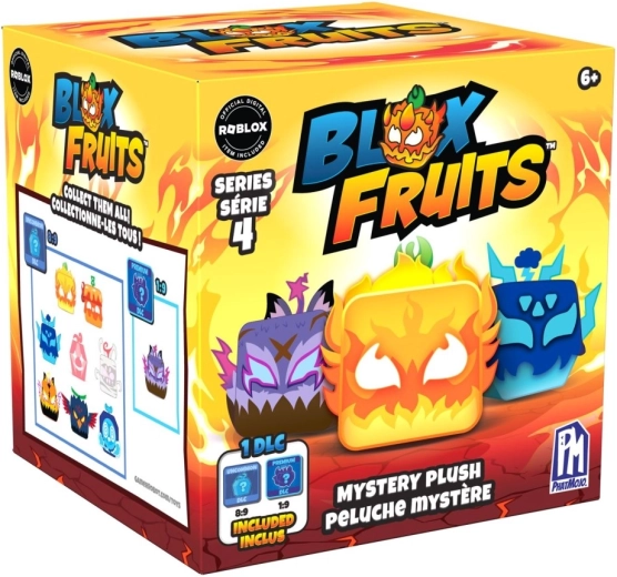 Blox Fruits plyšová figúrka série 4 mystery box – 1 kus
