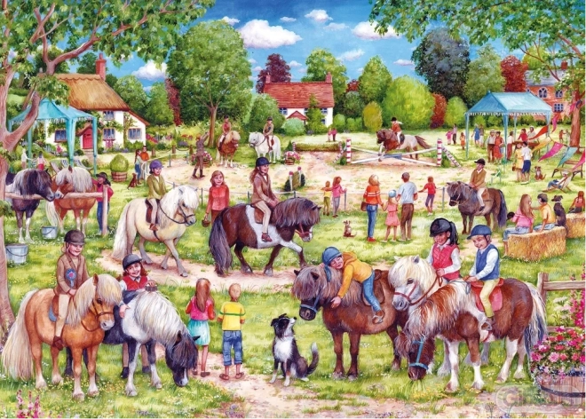 Puzzle GIBSONS Shetland Pony Club 1000 dielikov
