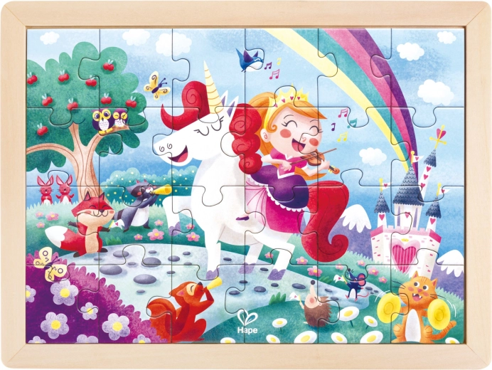 Puzzle jednorožec a priatelia