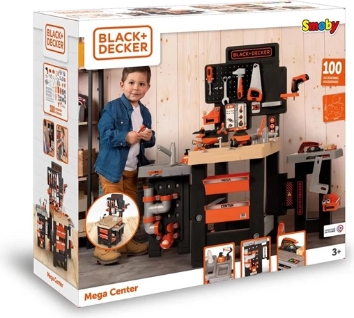 Smoby Black+Decker mega pracovná dielňa
