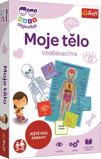 Malý objaviteľ Ľudské telo spoločenská náučná hra