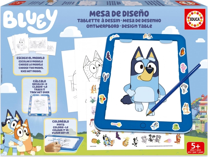 Kresliaca podložka Bluey