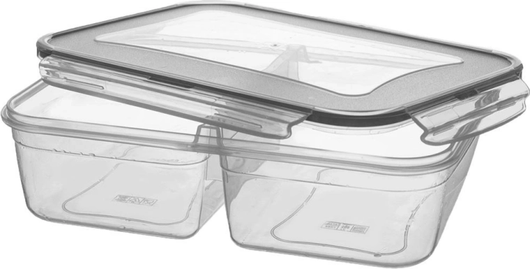 Tesniace veko so 4 klipmi