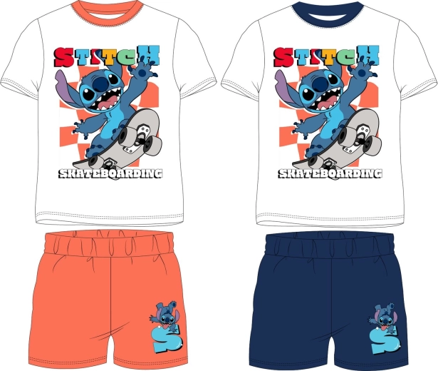 Chlapčenské pyžamo Disney Stitch (mix farieb) 98–128 - 1 kus
