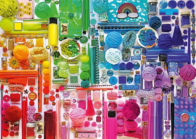 Puzzle Farby dúhy 1000 dielikov