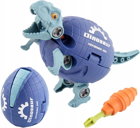 Transformácia 2v1: dinosaurus a vajíčko