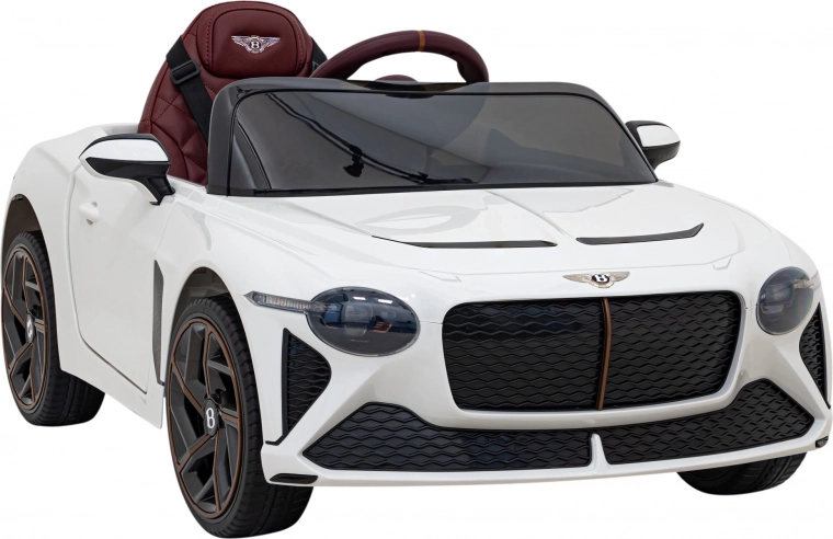 Elektrické autíčko Bentley Bacalar pre deti – Biela
