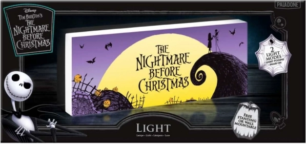 Nočná LED lampa Nightmare Before Christmas