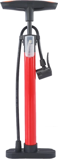 MalTrack ručná stojanová pumpička na bicykel B-Pump100 s príslušenstvom