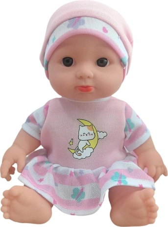 bábika bábätko ružová 22 cm