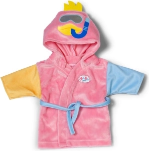 baby born župan pre bábiky 43 cm s kapucňou a kačičkou