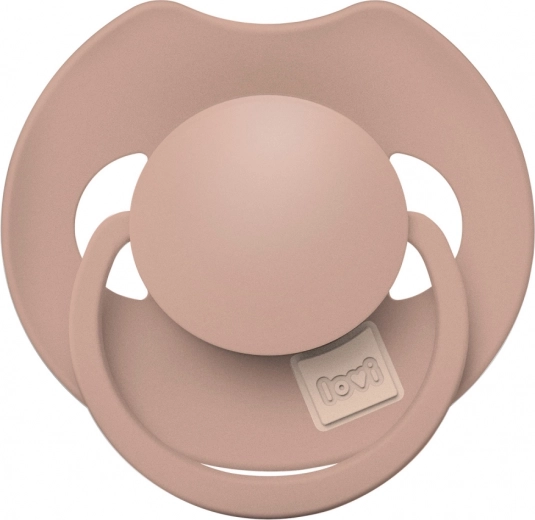 Silikónový dynamický cumlík LOVI Prime 0–6 mesiacov, Blush