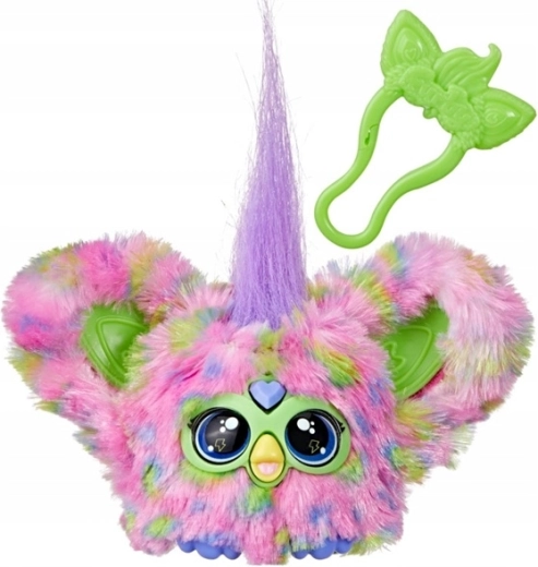 Mini Furby do dlane s klipom na cesty