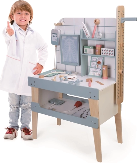 Stabilná vyšetrovacia stanica s úložným priestorom